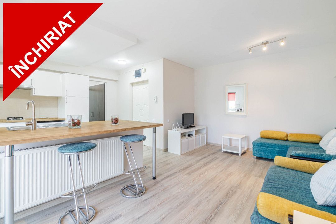 Apartament 2 camere Baneasa/Damaroaia – mobilat complet, cu terasa generoasa - Poză 1