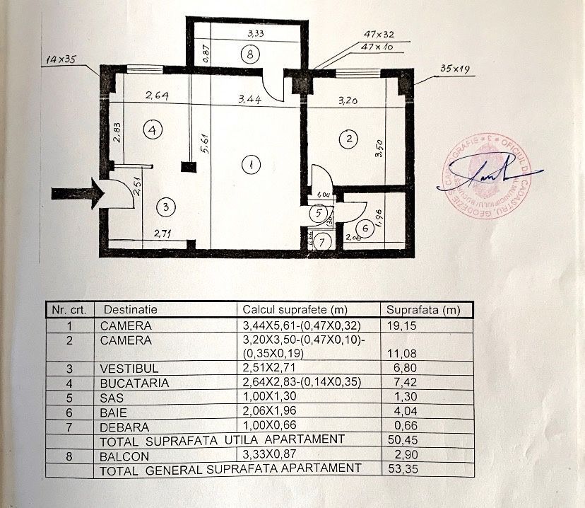 Apartament 2 camere Piata Muncii - Poză 7