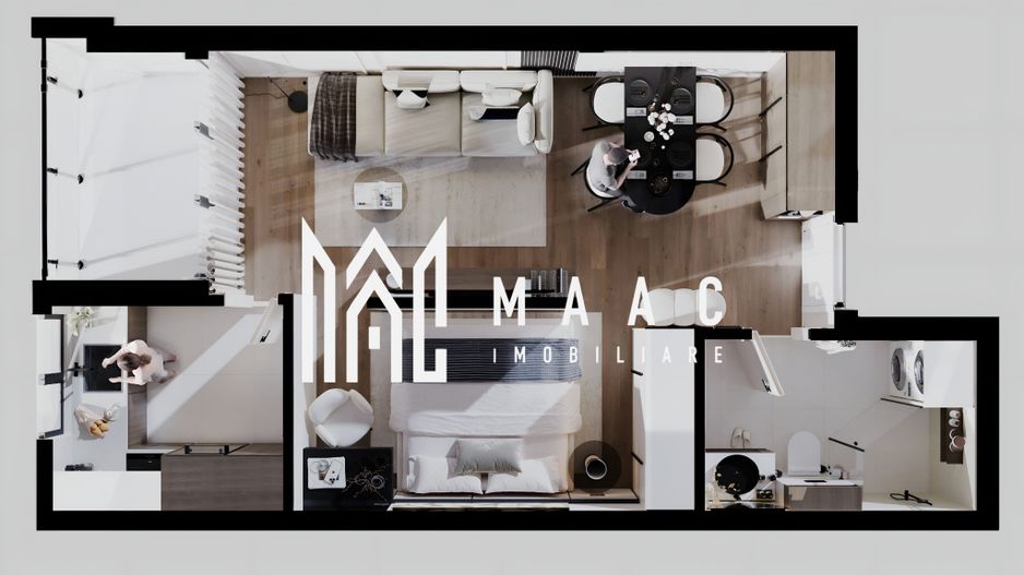 APARTAMENT TIP STUDIO I CALEA SURII MICI - Poză 26