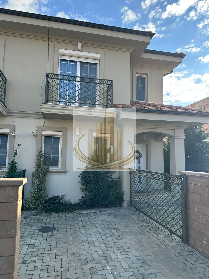 Casa in stil mediteranean, ultrafinisată 5 camere, 3 bai + curte. - Poză 8