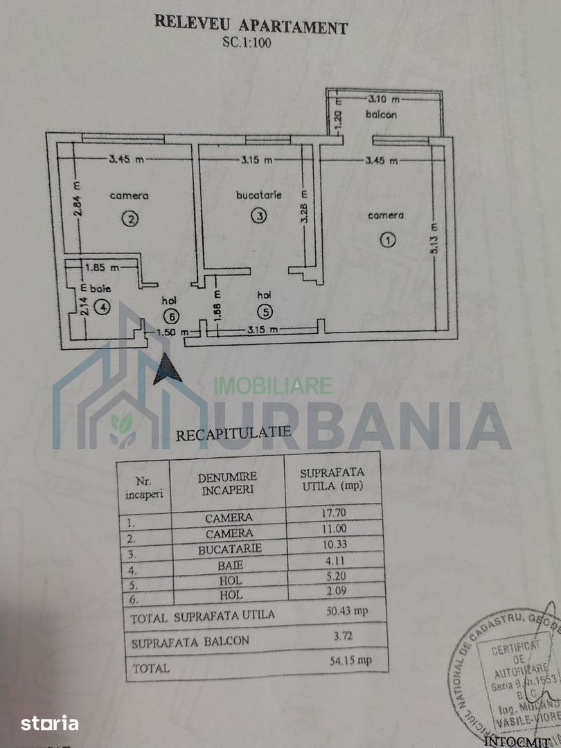 Apartament 2 camere de vânzare în Sf Lazar nr 28, Iași - Poză 10