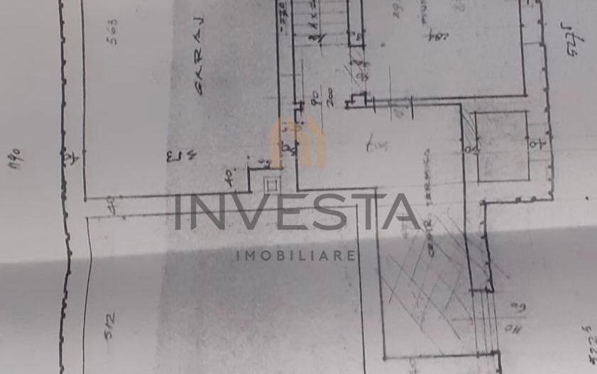 Casa spatioasa de vanzare cu front 27 ml in zona Andrei Muresanu - Schiță 18