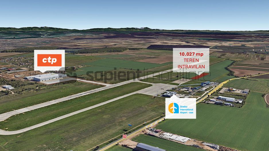 Teren intravilan – zona Aeroportului Internațional Oradea - Poză 2
