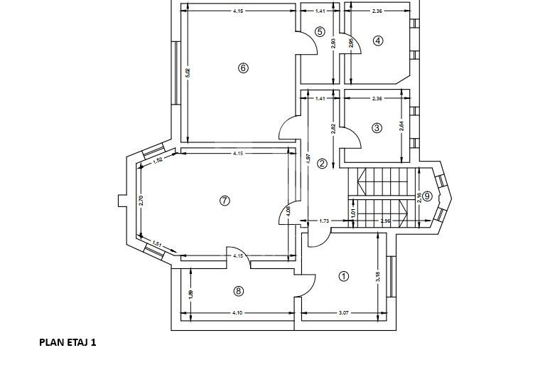 PIPERA - Iancu Nicolae - Gradina Zoologica | Vila 290 mp| Teren 387 mp - Schiță 5