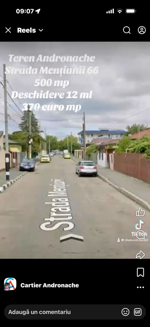 Teren intravilan 500 mp Colentina -Andronache la șosea-împrejmuit! - Poză 5