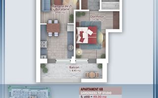 Oferta Lansare 2 camere  incalzire pardoseala - Schiță 11