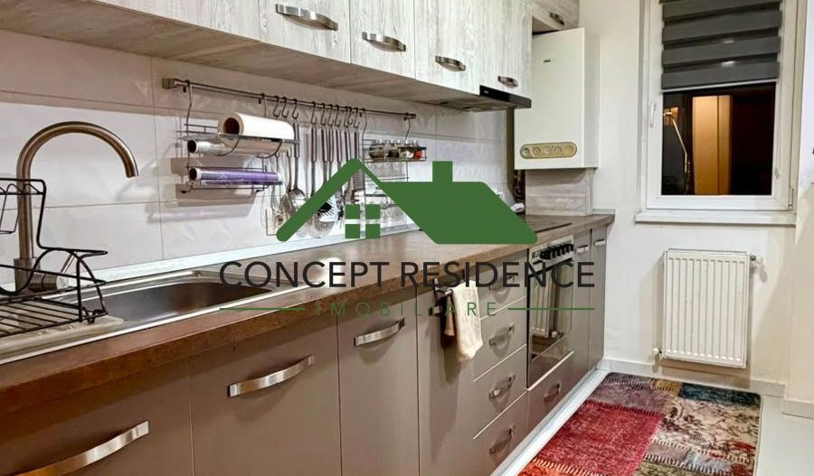 2 camere, 62 mp cu balcon, etaj 2 – bloc cu lift - Poză 3
