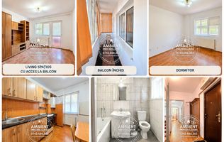 Apartament cu 2 camere, ETAJ 1, mobilat și utilat, VASLUI - zona RACOVIȚĂ;