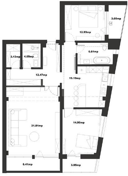 Apartament Timpuri Noi/Mihai Bravu/Comision 0 - Poză 14
