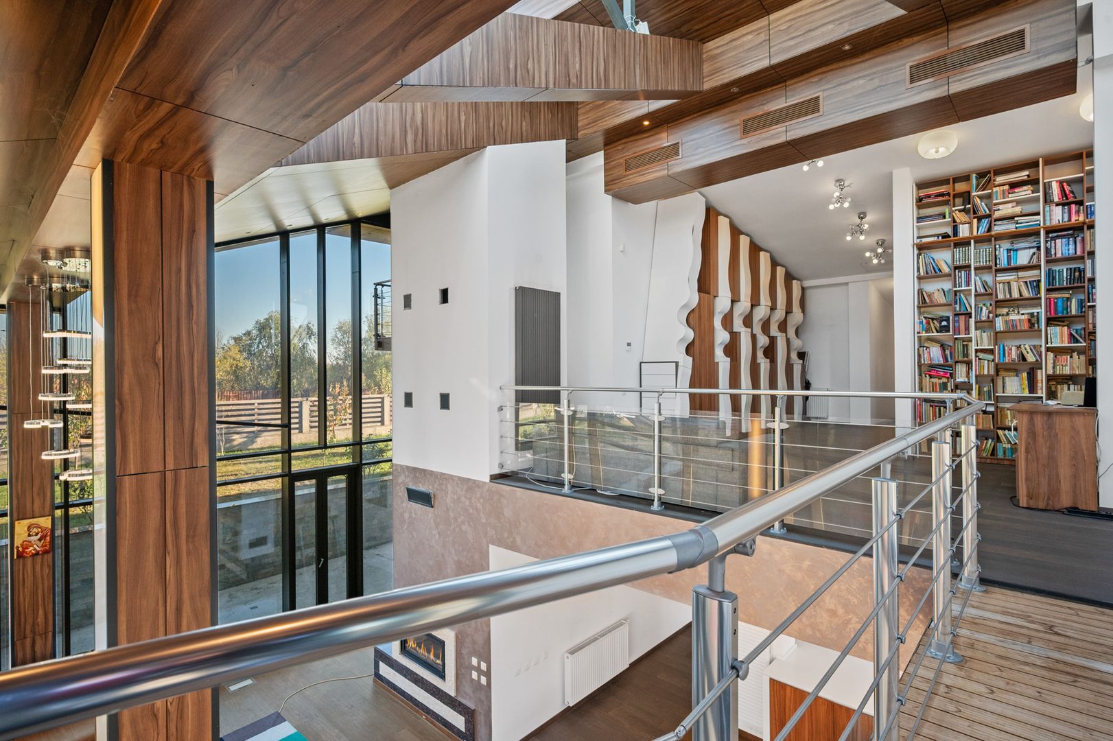 Vilă Futuristă: Eleganță & Inovație la limita pădurii, piscină, 4500mp - Poză 46