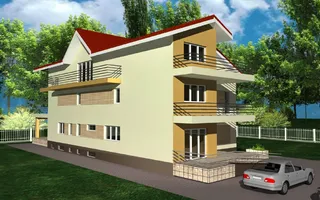 Vila Individuala S+P+1+M cu Teren 1000mp langa Padure - Balotesti - Poză 26