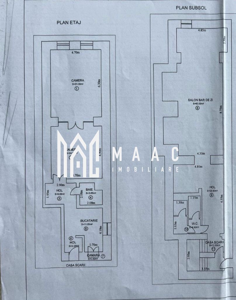 Apartament 2 camere | Etaj 1 | Spatiu comercial Ultracentral - Poză 14