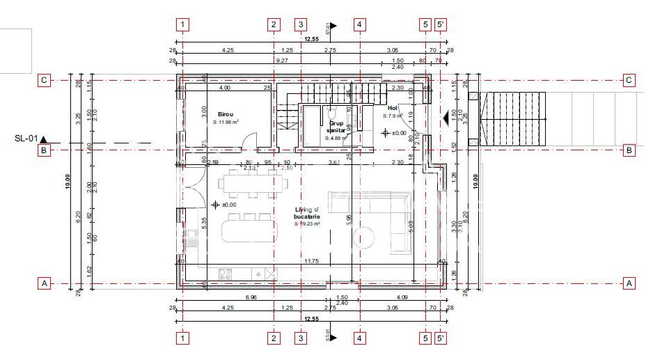 Teren intravilan 720mp cu autorizație, zona bazinul de apă - Schiță 10