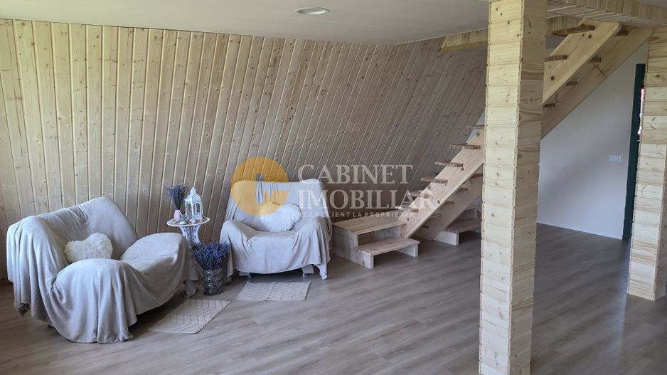 🌿🏡 Casă A-Frame 85 mp  utili 880 mp teren Chicerea Tomești 🏡🌿 - Poză 5