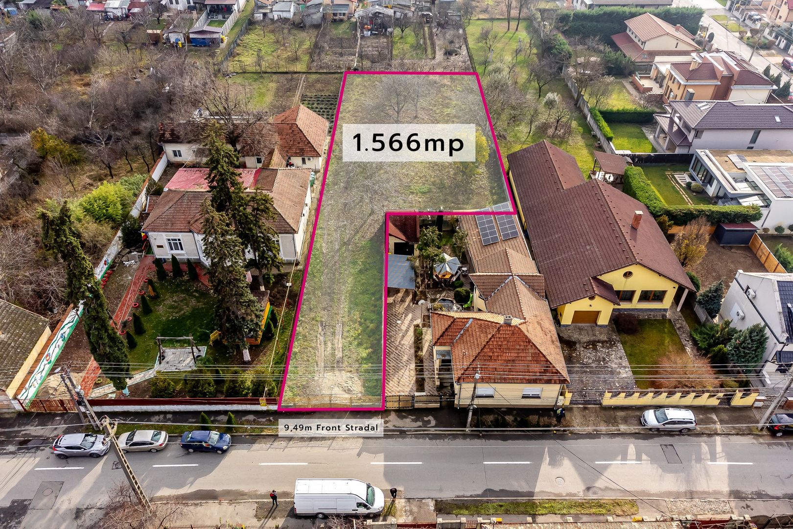 VÂNDUT! Teren 1566 mp Strada A. Milan Tabacovici - Poză 2
