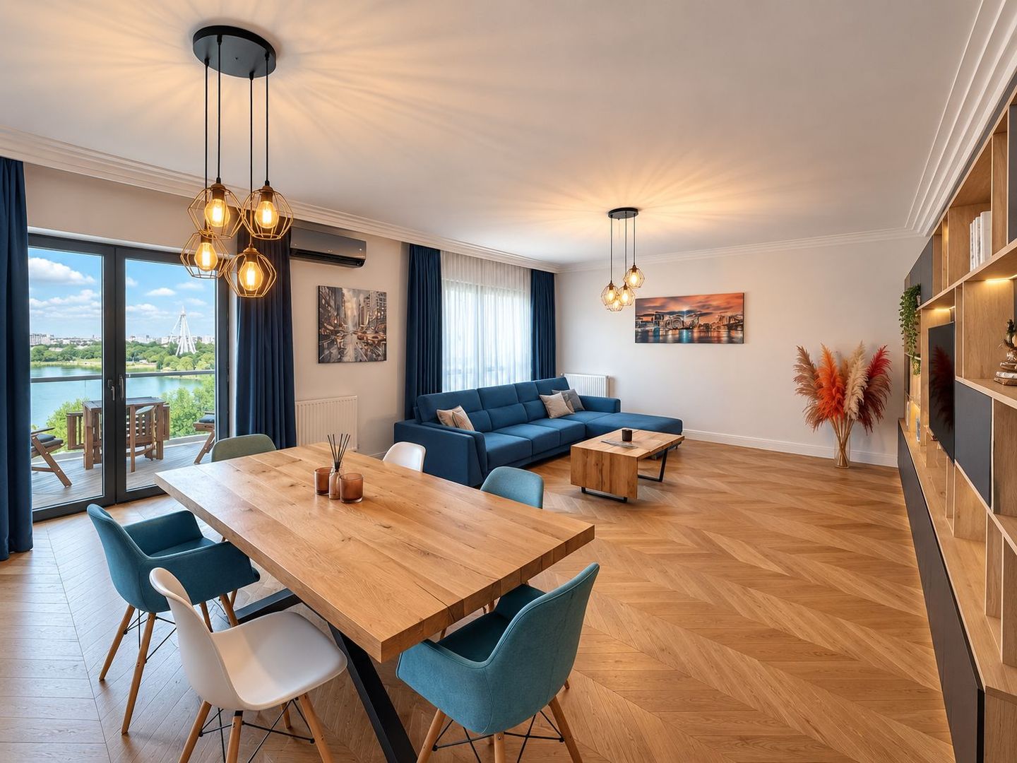 For Rent I 4-room Luxury Apartment I Lake View I Floreasca - Poză 3