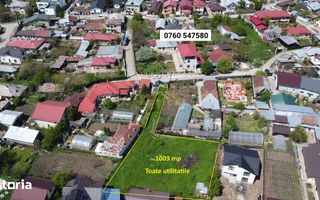 Teren de vânzare – 1.003 mp -Oportunitate excelentă pentru construcți - Poză 1