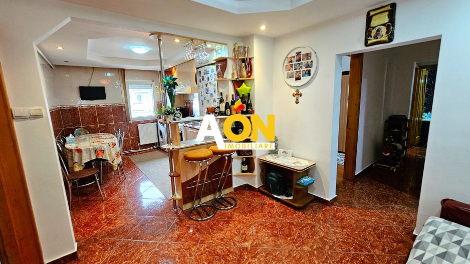 Apartament 3 camere, 2 bai, mobilat, utilat, etaj intermediar, Ampoi 2 - Poză 3