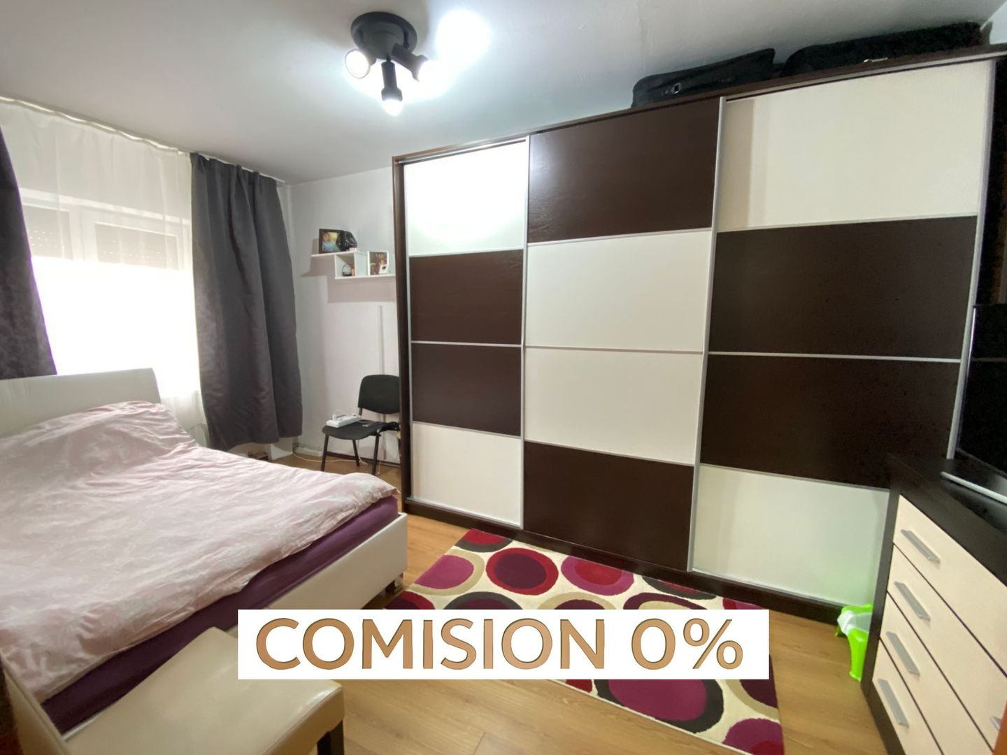 0% COMISION, APARTAMENT 3 CAMERE (TRANSFORMAT), ZONA DÂMBOVIȚA-ȘAGULUI - Poză 1