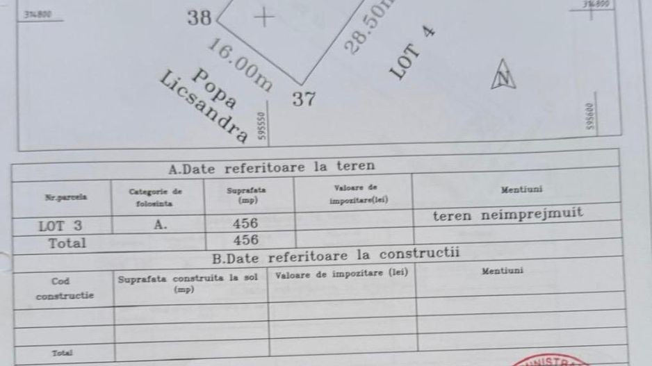 Teren 456mp de vanzare in Berceni / Strada Zanelor - Poză 7