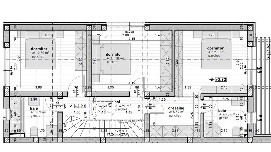 COMISION 0! Duplex finalizat cu 5 camere si 3 bai. Panouri fotovoltaice. - Poză 18