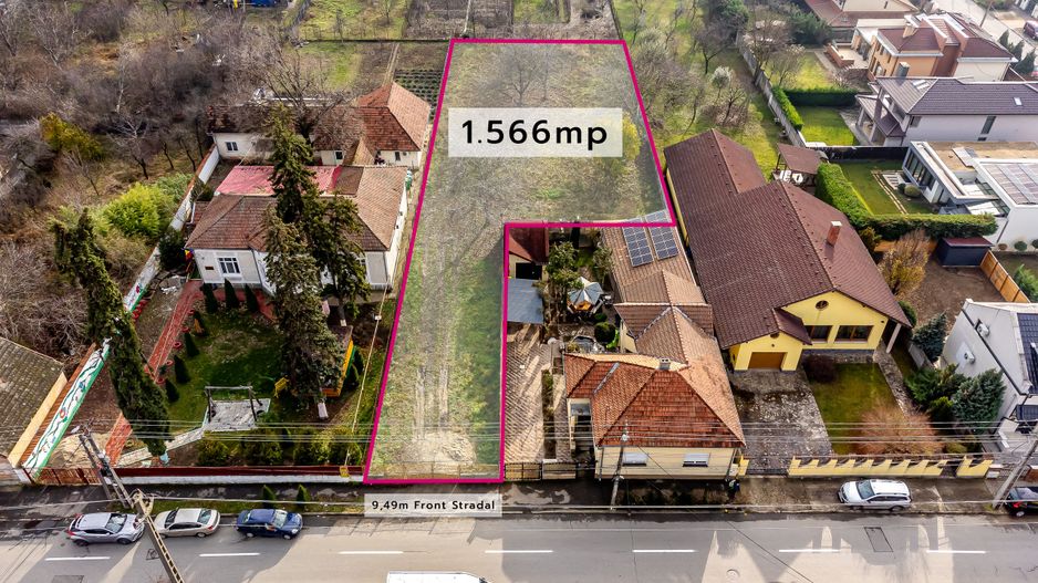 Teren construcții,  1566 mp Strada A. Milan Tabacovici, Aradul Nou - Poză 1