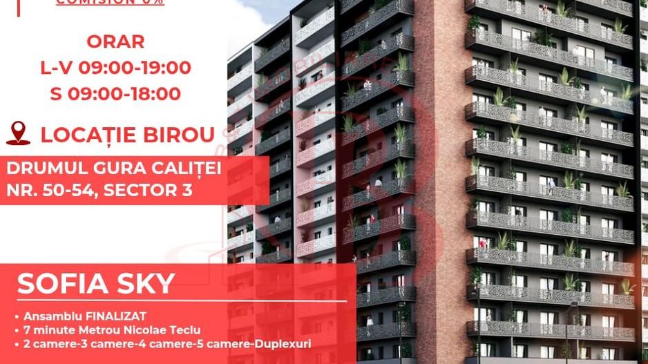 Bloc Finalizat Apartament 3 camere 7min Metrou Nicolae Teclu - Poză 4