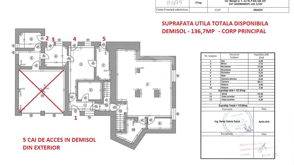 Spatiu Comercial in Parcul Primariei Snagov Ghermanesti 400 mp - Poză 7