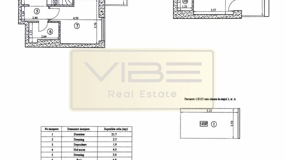 Silk District- Penthouse de vanzare -parcare- Intabulat ! - Poză 24