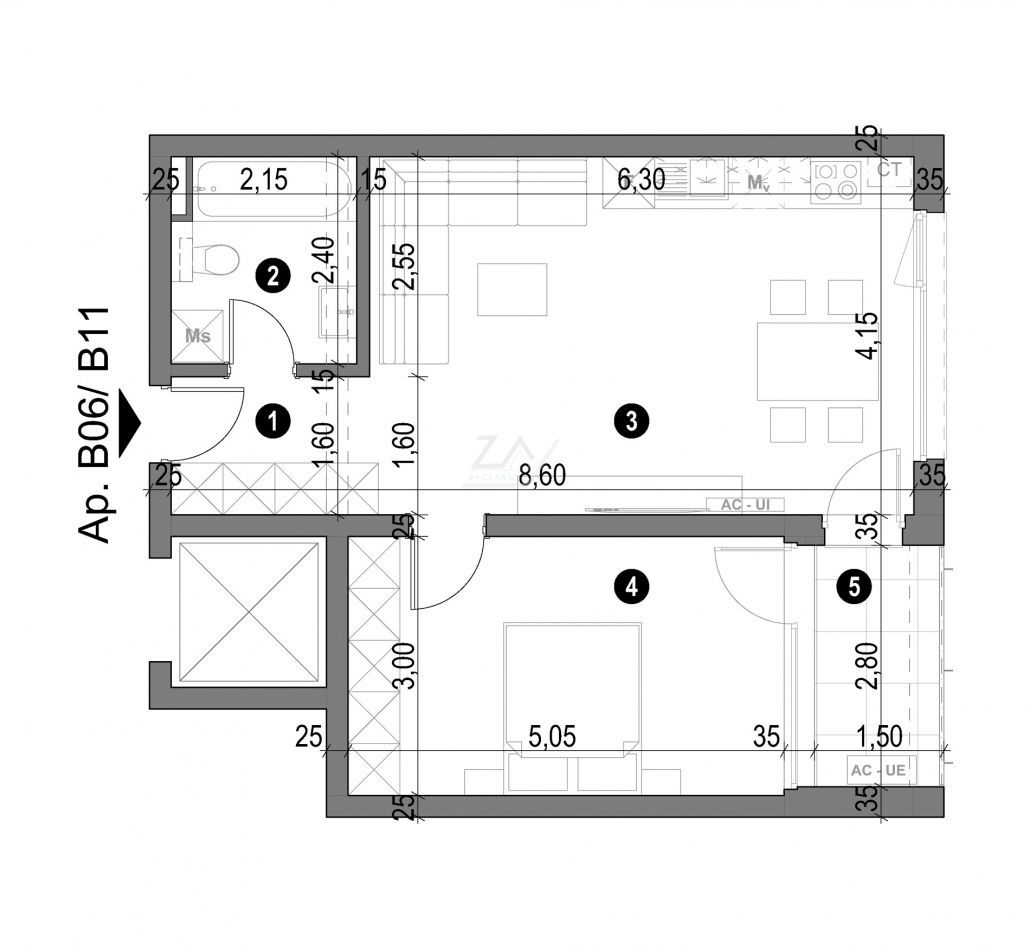 Comision 0! Etaj 1. Oras - Schiță 7