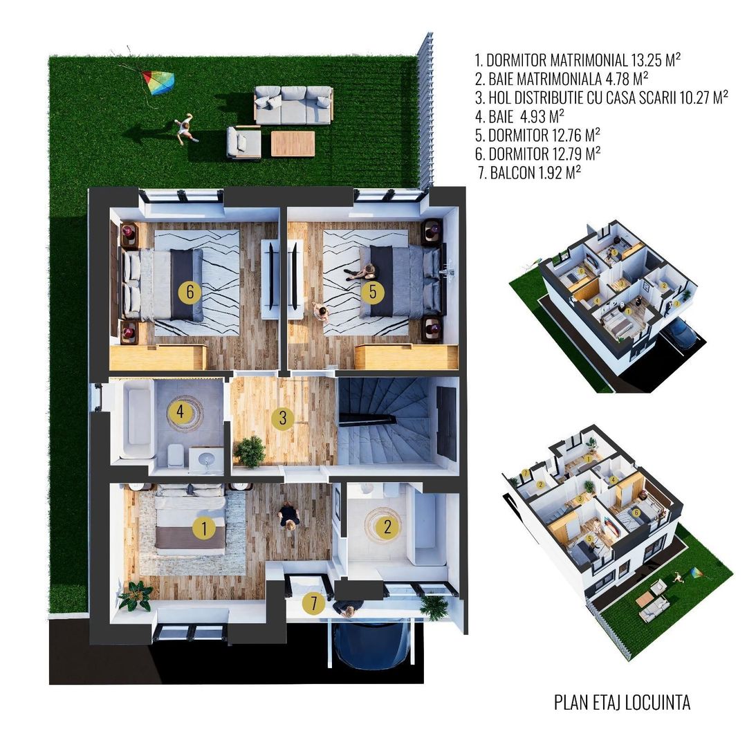 Reședință Modernă cu Finisaje Distinse - Poză 3