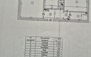 VANZARE 2 CAMERE | DECOMANDAT | CENTRALA PROPRIE | - Poză 14