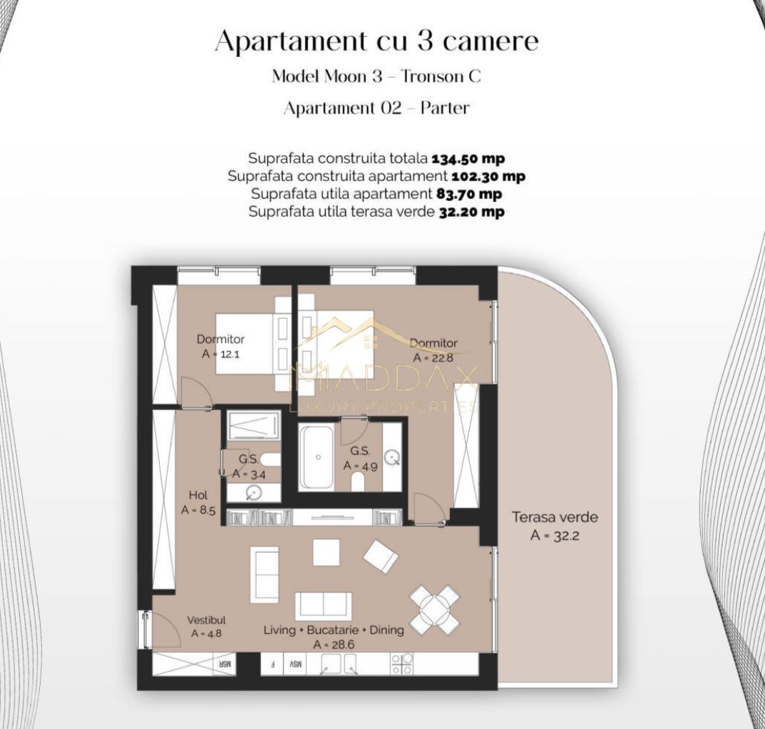 Proiect rezidențial // Apartamente 1-5 camere // Finalizare 2026 - Poză 66