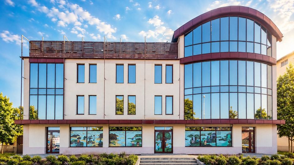 Clădire de birouri premium de închiriat | 660 mp | P+2+M | Comision 0% - Poză 1