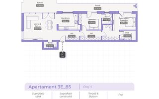 Penthouse de vanzare ARQA Jolie Village - Poză 5