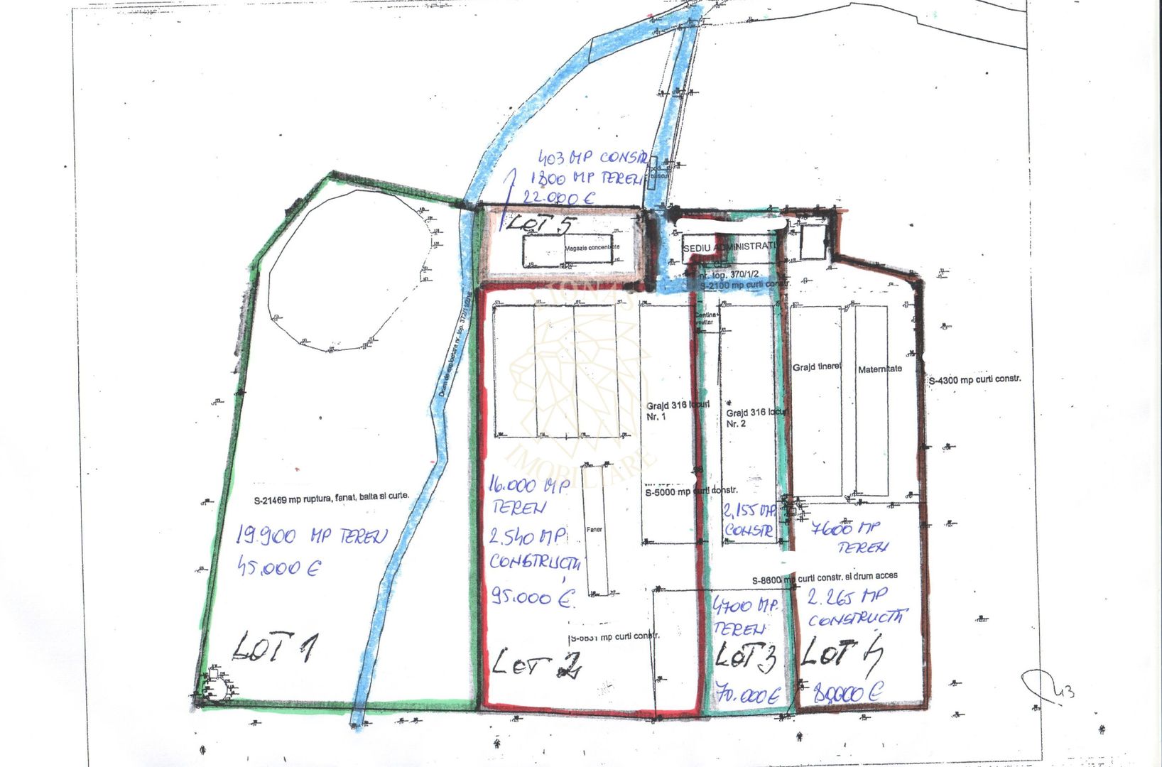 HALE 6500 mp- Oportunitate Fond Europene- 500 ari si lac- Sieu Odorhei - Schiță 3
