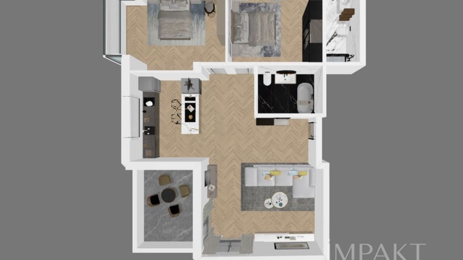 Penthouse cu Vedere Panoramica si Linistea Padurii | Terra, Floresti - Poză 2