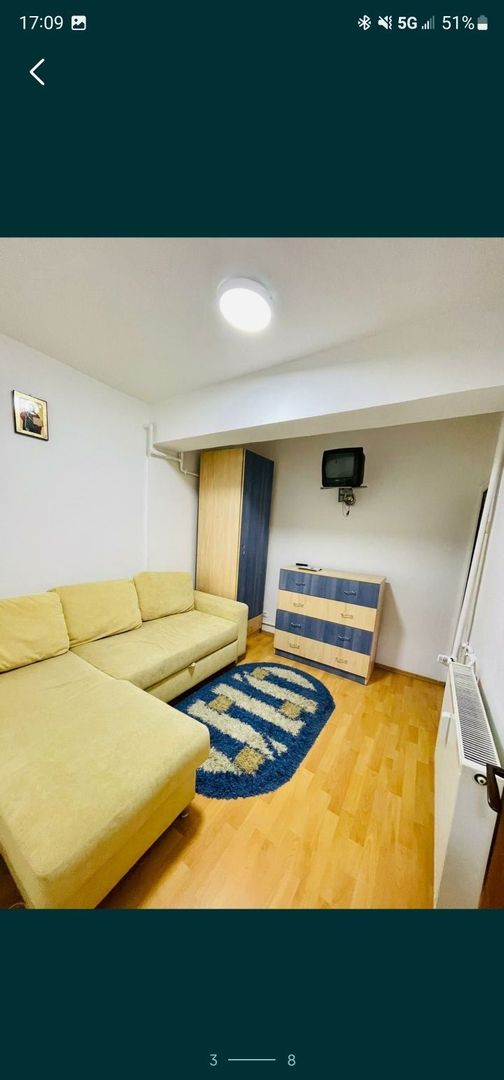 Particular închiriez Garsonieră dublă 420€ Mega mall - Poză 1