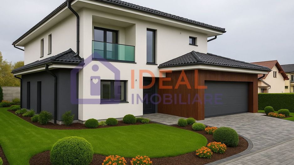 Casa Individuala Morderna cu 4 camere si 450 de mp de curte - Poză 1