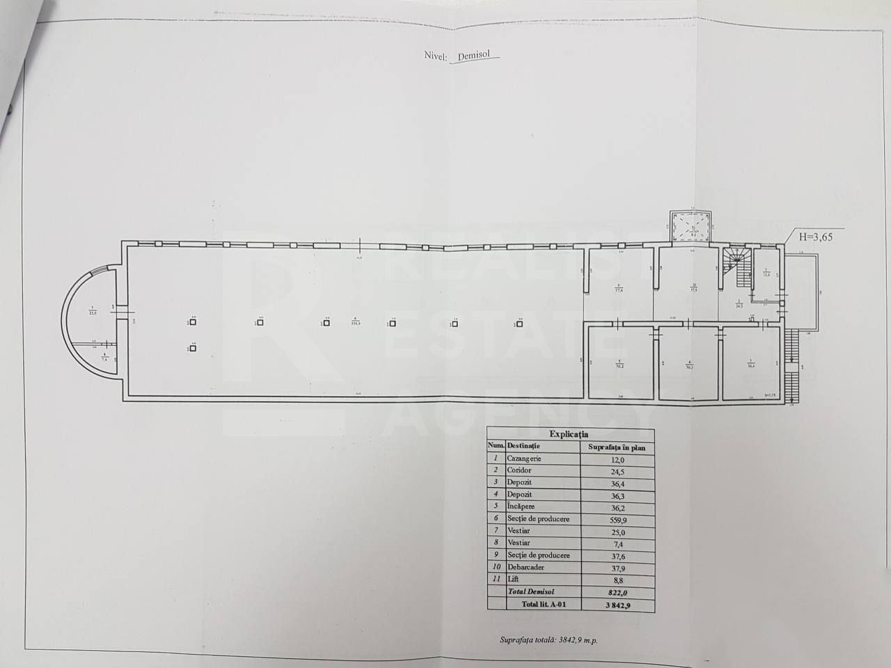 Vânzare, spațiu comercial, 3843 mp, strada N. M. Spătaru, Ciocana - Poză 20
