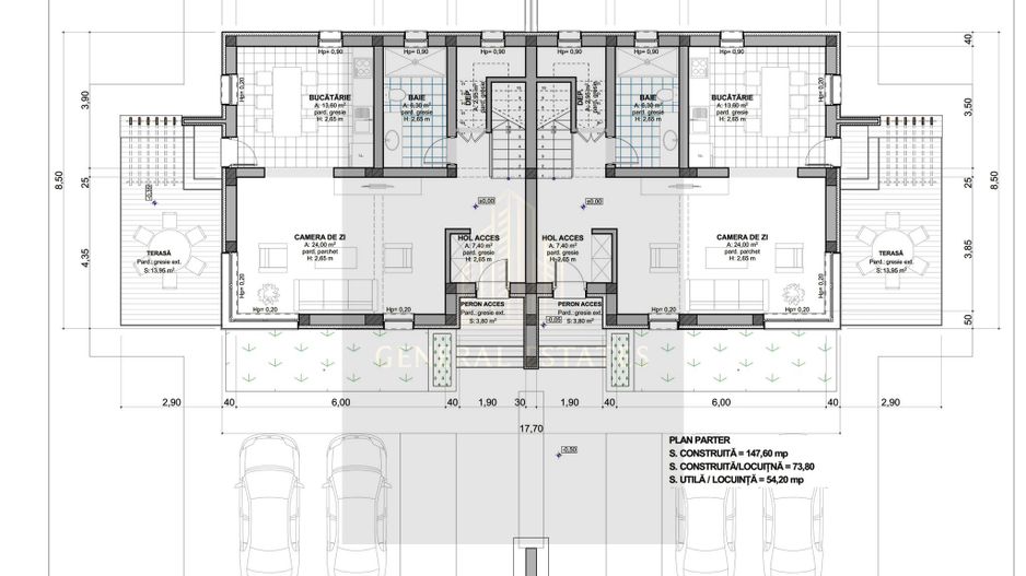 Case tip Duplex de vânzare în Ghimbav, Brașov – Cartierul Florilor - Poză 32