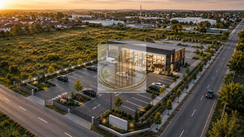 Teren investițional Chișoda | 974 mp | 2 fronturi | PUZ servicii - Poză 2