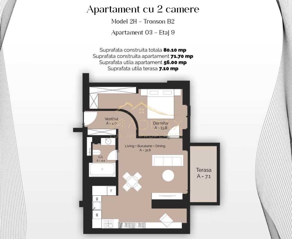 Proiect rezidențial // Apartamente 1-5 camere // Finalizare 2026 - Poză 51