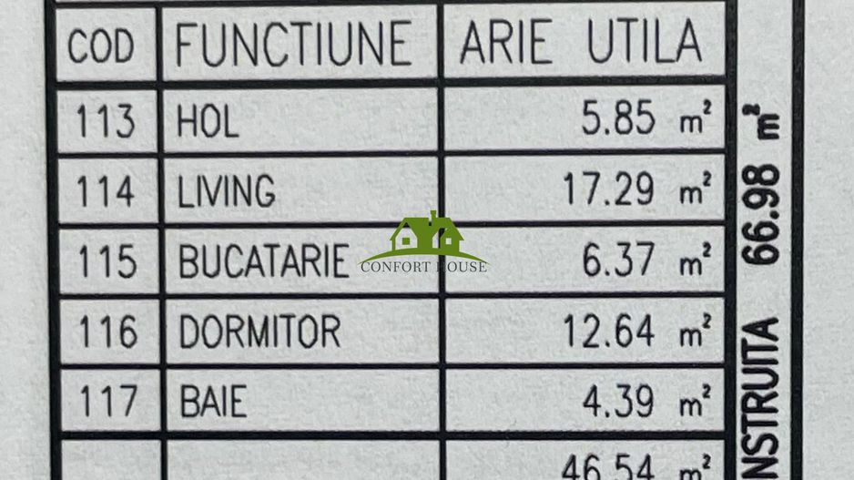 Apartament 2 camere, bloc nou, P+3, Ap.06, Et.1, Bl.7 - CP2462301 - Poză 7