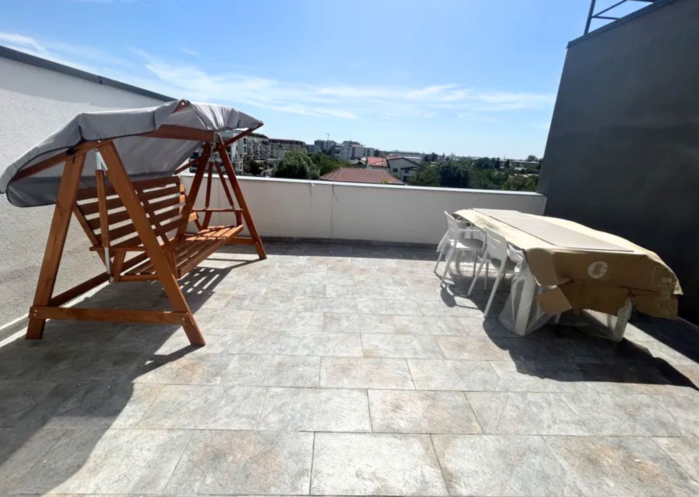 Penthouse 3 camere prima închiriere zona Straulesti - Poză 8