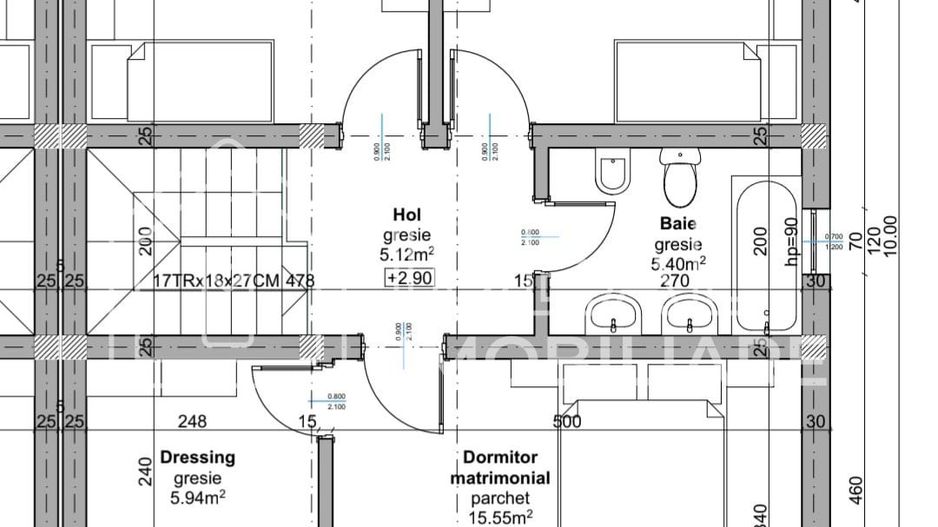 Casa cu 4 camere si 340 mp de curte, in Cartierul Arhitectilor - Schiță 26