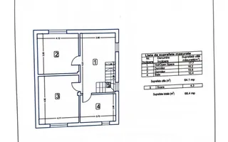 CASA TIPLA, Racordata! Cu un DORMITOR la PARTER ! Domnești! - Schiță 25