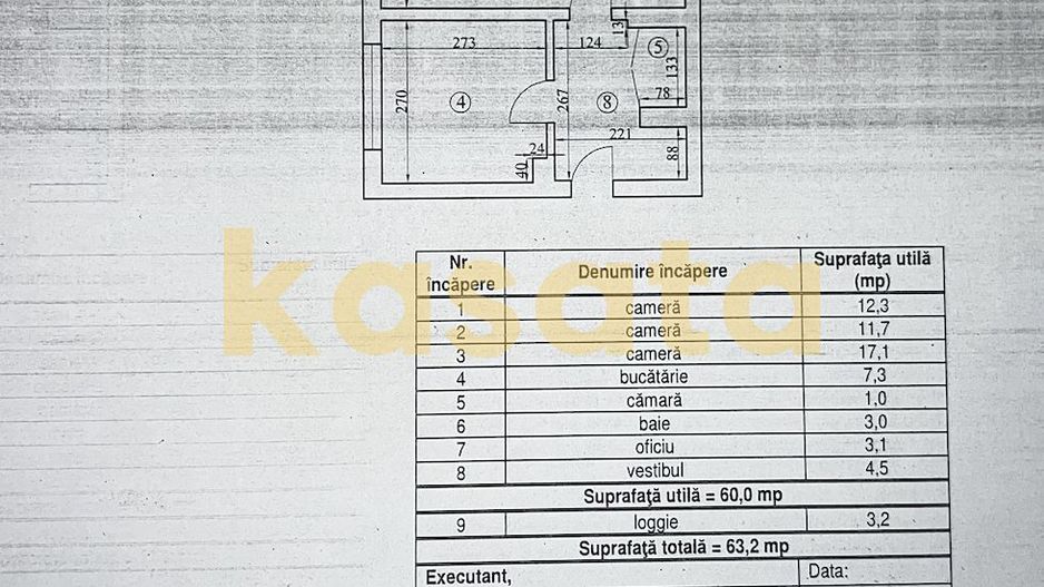Apartament 3 camere 64mp mobilat | Sos. Colentina | Metrou_Obor - Poză 15