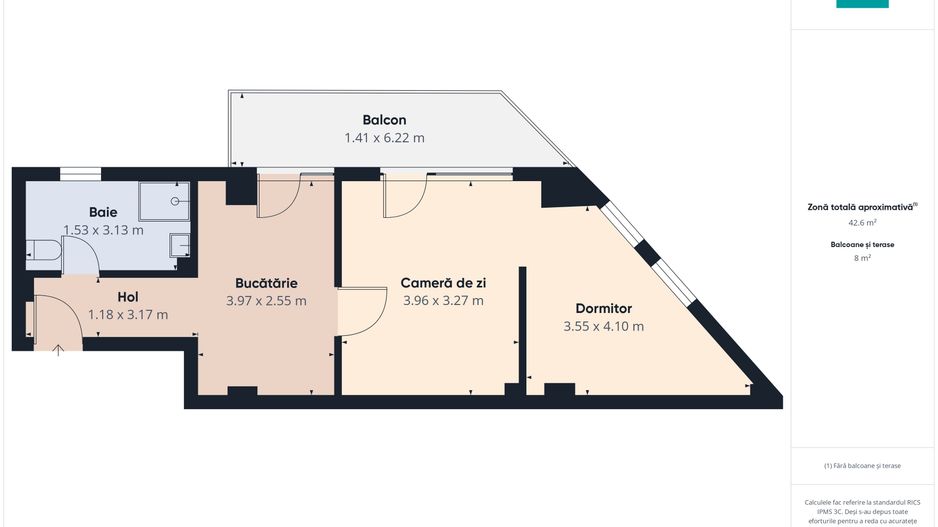 Apartament cu 2 camere | Etaj 2 | Zona Aradului - Poză 12