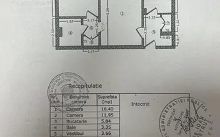 2 camere semidec. – Militari, Gorjului–Apusului - 7 min metrou - Schiță 13